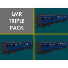 Rapido 978033 OO Gauge LMR Evolution Non Corridor Carriage Pack